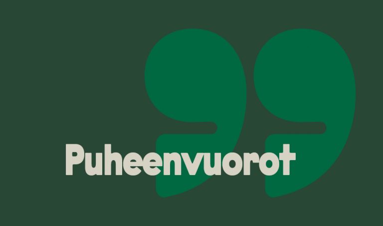 Ryhmäpuheenvuoro: Sirpa Repo